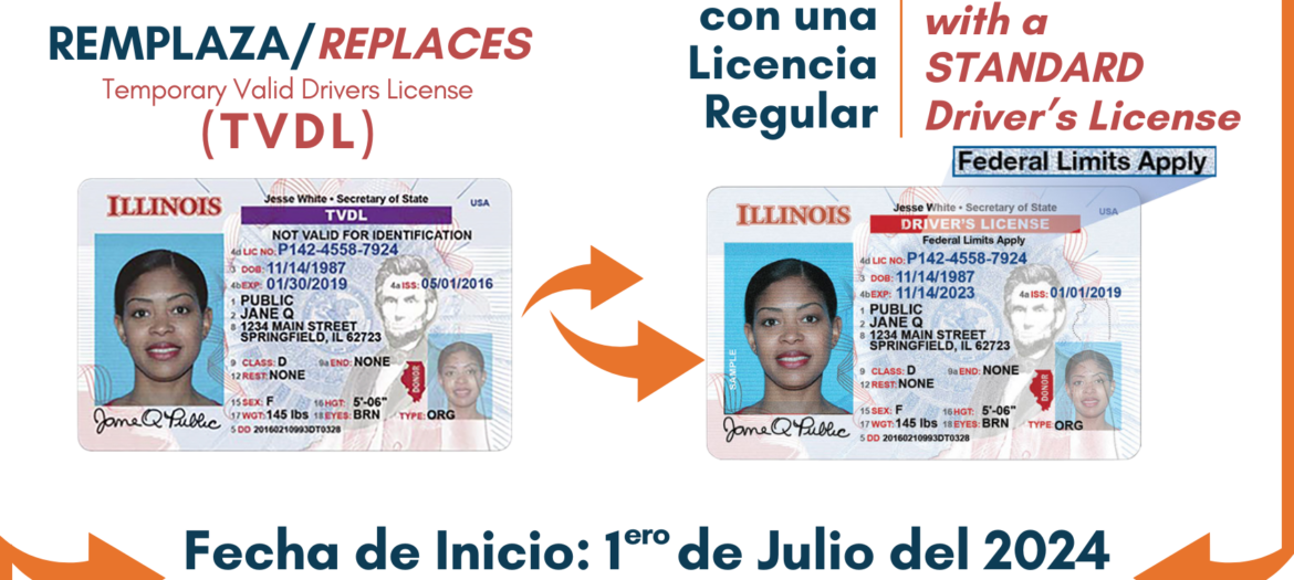Remplazo de TVDL a regular Driver's License