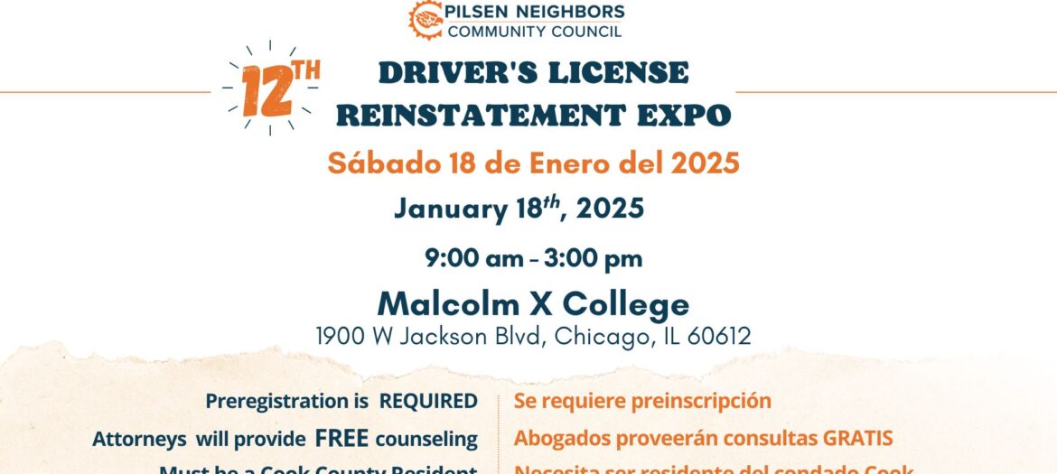 12th Drivers License Reinstatement Expo